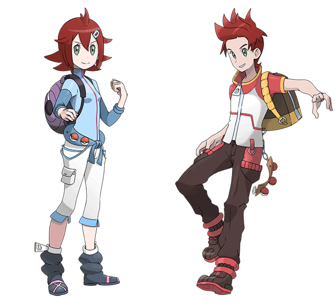 Yana et Swan, les personnages principaux du jeu